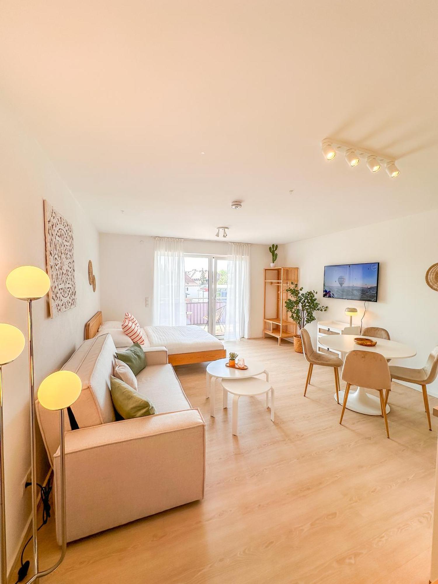 Thesunset Club - Studio II - Kueche - Balkon - Parken Мемминген Экстерьер фото